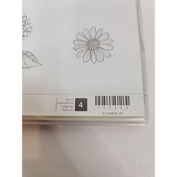 Stampin' Up! BEST OF‎ FLOWERS Stamp Set of 4 133342 Floral Nature Garden - Picture 2 of 4